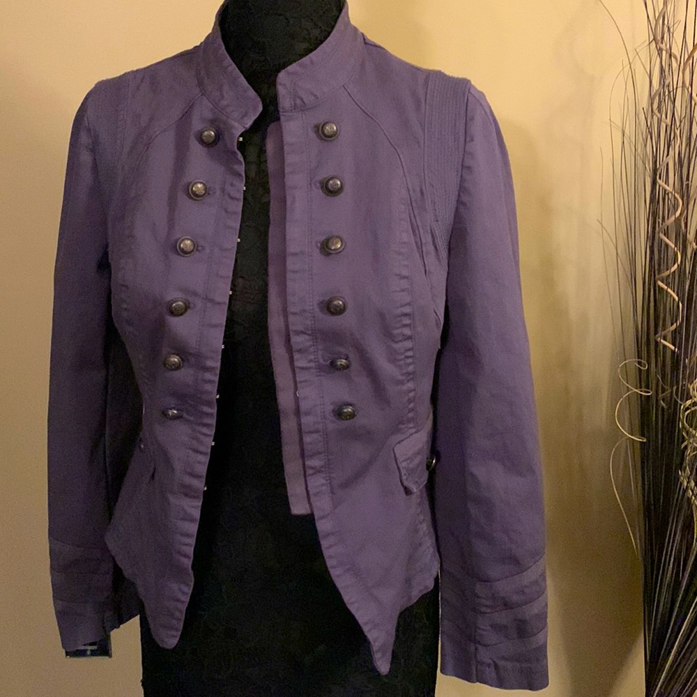 Military style jacket hook and eye INC